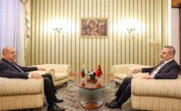 Bakan Fidan, Bulgaristan Cumhurbaşkanı Radev’i ziyaret etti