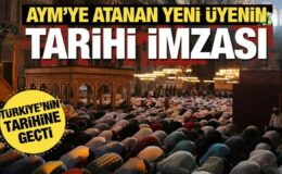 Tarihi imzadan sonra yeni görev… AYM üyeliğine atanan Yılmaz Akçil’in Ayasofya’daki rolü