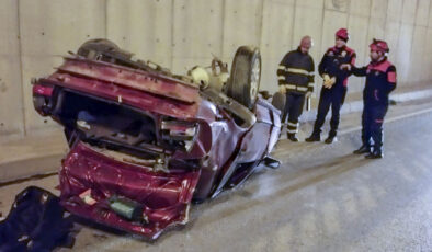 Çorum’da 2 otomobil çarpıştı: 1 ölü, 3 yaralı