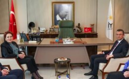 Özgür Özel, Meral Akşener’e taziye ziyaretinde bulundu