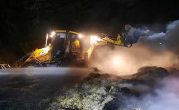 Gölcük’te Ahır Yangınında 4 Büyükbaş Hayvan Telef Oldu