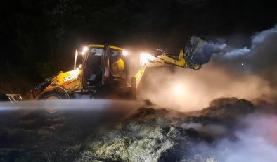 Gölcük’te Ahır Yangınında 4 Büyükbaş Hayvan Telef Oldu