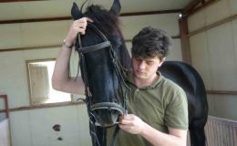 Çukurova Üniversitesi öğrencileri biniciliği eski yarış atlarıyla öğreniyor