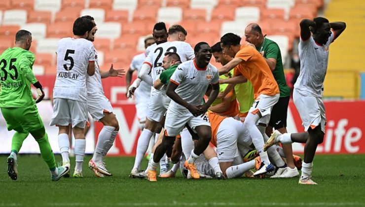 Adanaspor Bandırmaspor’u mağlup ederek 1. Lig’de kaldı