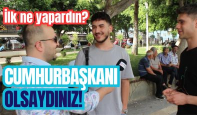 1 Günlüğüne Cumhurbaşkanı Olmak! – Adana Sokak Röportajları