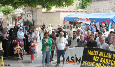 Adana’da Filistin’e Destek İçin Basın Açıklaması Yapıldı