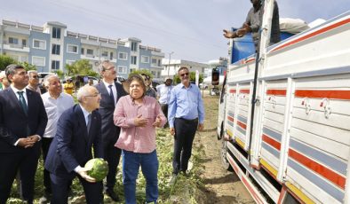  Adana’da sezonun ilk karpuz hasadı başladı