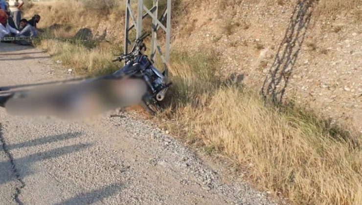 Motosiklet kazası geçiren 17 yaşındaki genç hayatını kaybetti