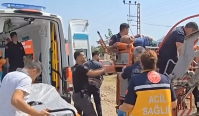 Kozan’da bir kişi çatıda çalışırken elektrik akımına kapıldı