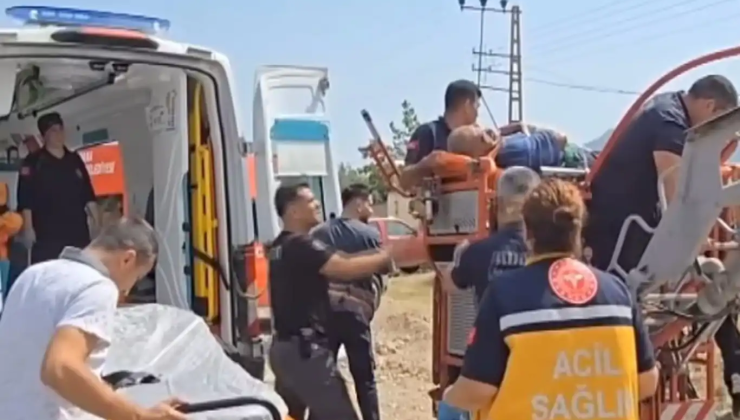 Kozan’da bir kişi çatıda çalışırken elektrik akımına kapıldı