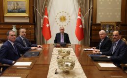 Cumhurbaşkanı Erdoğan başkanlığında güvenlik zirvesi