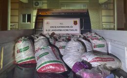 Kaçak avlanan 2 ton inci kefali ele geçirildi