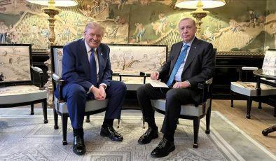 Cumhurbaşkanı Erdoğan, ABD Başkanı Trump ile görüştü